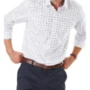 Easy Care Check Long Sleeve Twill Shirt White -Gant Shop 706589200 1 1 720x928