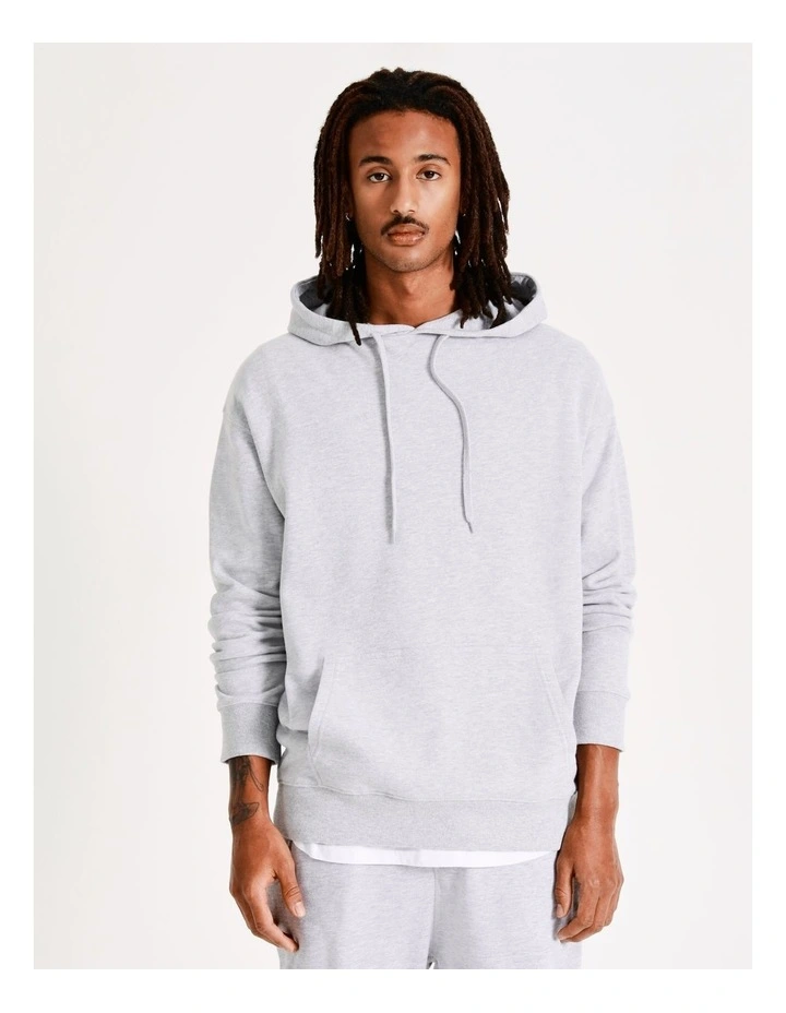 Nathan Pull Over Hoodie Grey 4 Nathan Pull Over Hoodie Grey - Image 2