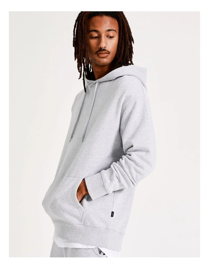 Nathan Pull Over Hoodie Grey 5 Nathan Pull Over Hoodie Grey - Image 3