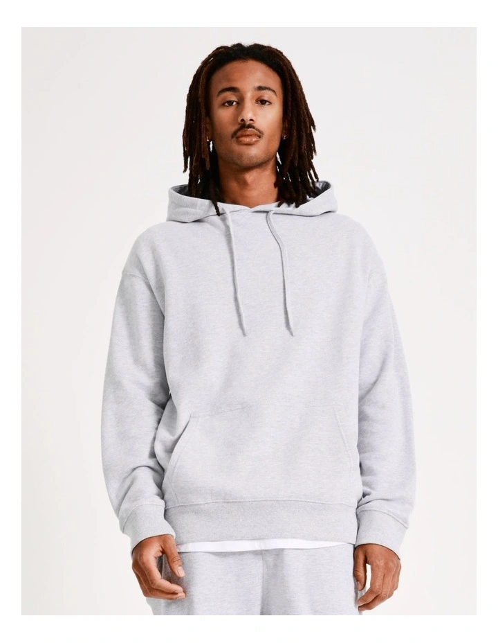 Nathan Pull Over Hoodie Grey 6 Nathan Pull Over Hoodie Grey - Image 4