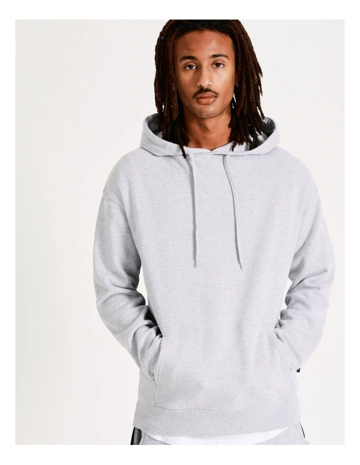 Nathan Pull Over Hoodie Grey 7 Nathan Pull Over Hoodie Grey - Image 5