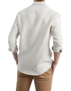 French Connection Linen Regular Fit Shirt -Gant Shop 782129530 3 1 720x928