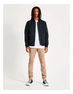 The Langy Bomber Jacket Navy -Gant Shop 803997010 4 1 720x928