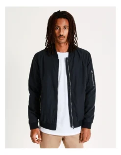 The Langy Bomber Jacket Navy -Gant Shop 803997010 7 720x928