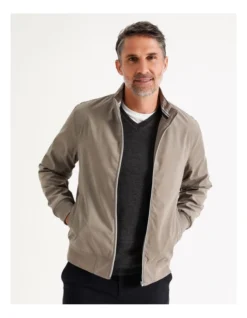 Ludlow Micromoss Jacket Taupe