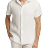 Marbella Linen Short Sleeve Shirt In White -Gant Shop 815344390 815325940 1 720x928
