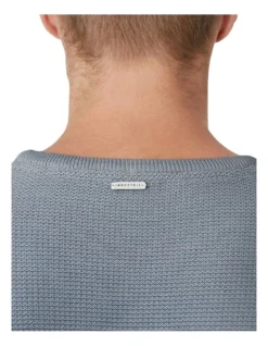 The Washed Richland Knit In Powder Blue -Gant Shop 831442510 3 720x928