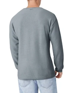 The Washed Richland Knit In Powder Blue -Gant Shop 831442510 4 720x928
