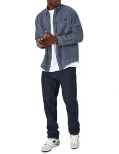 The Jackson Shirt Navy Off White -Gant Shop 835323760 3 720x928