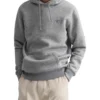 Gant Original Sweat Hoodie In Grey -Gant Shop 844749460 1 720x928