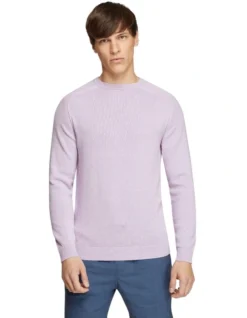 Oxford Ace Silk Blend Knit Lilac