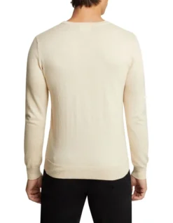 Oxford Crew Neck Cotton Cashmere Pullover -Gant Shop 863065720 3 720x928