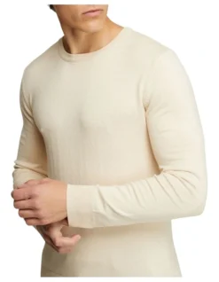 Oxford Crew Neck Cotton Cashmere Pullover -Gant Shop 863065720 4 720x928