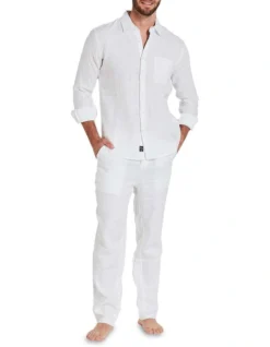 Linen Pants White