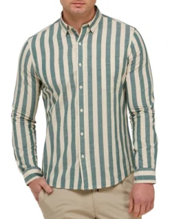 Brooksfield Striped Casual Shirt