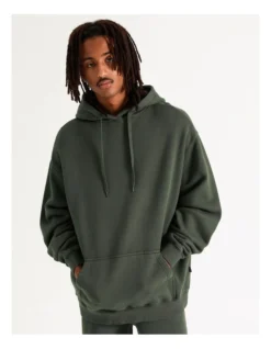 All Gender Oversized Heavyweight Hood Sweat Forest -Gant Shop 881834140 4 720x928