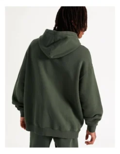 All Gender Oversized Heavyweight Hood Sweat Forest -Gant Shop 881834140 6 720x928