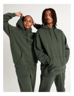 All Gender Oversized Heavyweight Hood Sweat Forest -Gant Shop 881834140 7 720x928