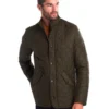 Henry Sartorial X Barbour Chelsea Flyweight Jacket Olive -Gant Shop 883056610 1 720x928