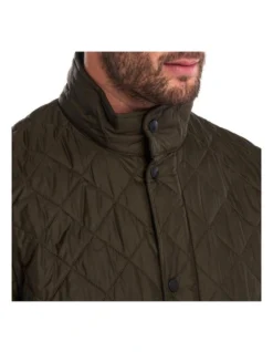 Henry Sartorial X Barbour Chelsea Flyweight Jacket Olive -Gant Shop 883056610 4 720x928