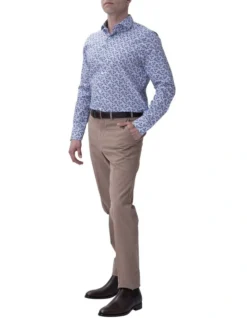 Floral Shirt Navy Blue -Gant Shop 883570870 883504630 7 720x928