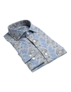 Floral Shirt Grey/Brown -Gant Shop 883570960 5 720x928