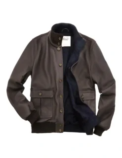 Henry Sartorial X Valstar Iconic Leather Jacket Caffe -Gant Shop 883574650 883552060 6 720x928