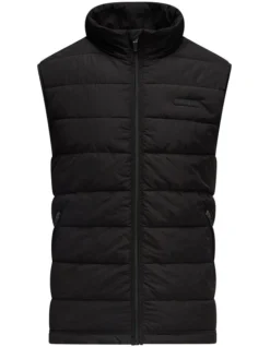 Mid Weight Quilted Gilet Black -Gant Shop 883785430 3 720x928