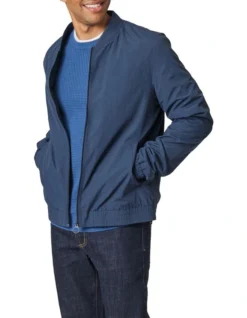 Miller Bomber Jacket Navy -Gant Shop 890980570 4 720x928