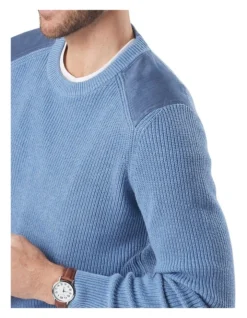 Chunky Fishermans Crew Slate -Gant Shop 891298900 3 720x928