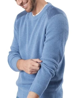 Chunky Fishermans Crew Slate -Gant Shop 891298900 4 720x928