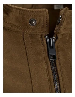 Jack & Jones Warner Faux Leather Jacket Cognac -Gant Shop 900573580 4 720x928