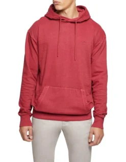 Oxford Jackson Hooded Sweatshirt Red