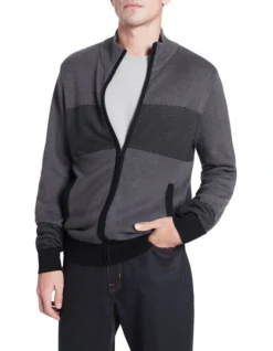 Broadway Knit Cardigan Charcoal Marle