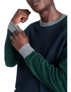 Maxwell Crew Knit Sweater Navy -Gant Shop 909655210 4 720x928