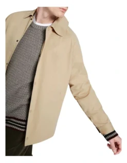 Luke Coach Jacket In Light Tan 9 Luke Coach Jacket In Light Tan -Gant Shop 914320810 4 720x928