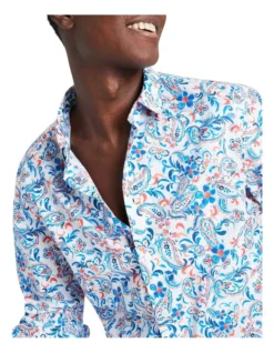 Whoops-a-paisley Long Sleeve Shirt In Multi -Gant Shop 923065210 4 720x928