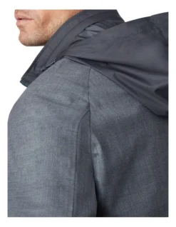 Chamberlin Spray Jacket In Grey Stone -Gant Shop 927192700 6 720x928