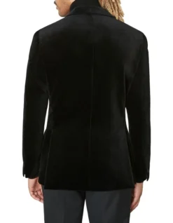 Matera Velvet Jacket In Black -Gant Shop 927883810 927862570 6 720x928