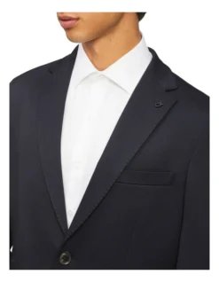 Calvin Klein Puppytooth Knit Blazer In Navy -Gant Shop 928885510 4 720x928