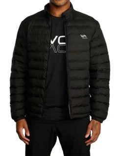 RVCA Packable Puffa In Black 13 RVCA Packable Puffa In Black -Gant Shop 931387330 5 720x928