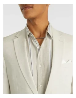 Palazzo Linen Blend Blazer In Beige 9 Palazzo Linen Blend Blazer In Beige -Gant Shop 937785070 3 720x928