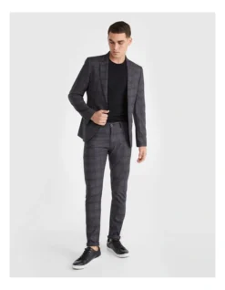 Princeton Check Blazer In Charcoal 13 Princeton Check Blazer In Charcoal -Gant Shop 937785160 5 720x928