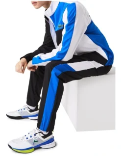 Lacoste Team Leader Poly Tracksuit In White/Black 11 Lacoste Team Leader Poly Tracksuit In White/Black -Gant Shop 937862830 3 720x928