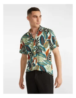 Madcap Viscose Print Shirt In Multi