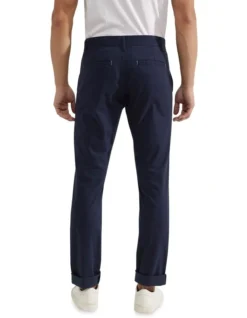 Oxford Stretch Organic Cotton Skinny Fit Chinos In Navy 10 Oxford Stretch Organic Cotton Skinny Fit Chinos In Navy -Gant Shop 948098620 3 720x928
