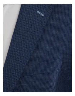 Oxford Milton Linen Blazer In Navy -Gant Shop 948783340 6 720x928