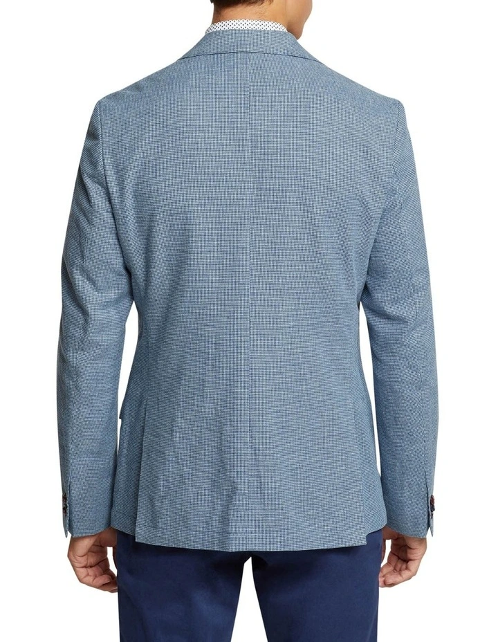 Oxford Milton Unlined Blazer In Blue 4 Oxford Milton Unlined Blazer In Blue - Image 2