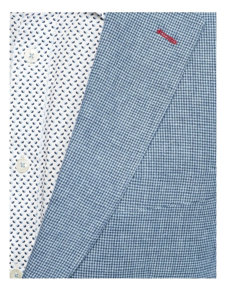 Oxford Milton Unlined Blazer In Blue 8 Oxford Milton Unlined Blazer In Blue - Image 6