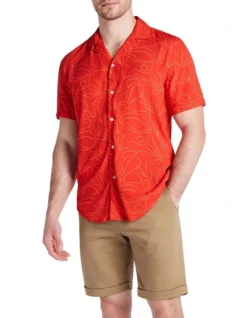 Biggie Swirls Shirt In Red/Multi